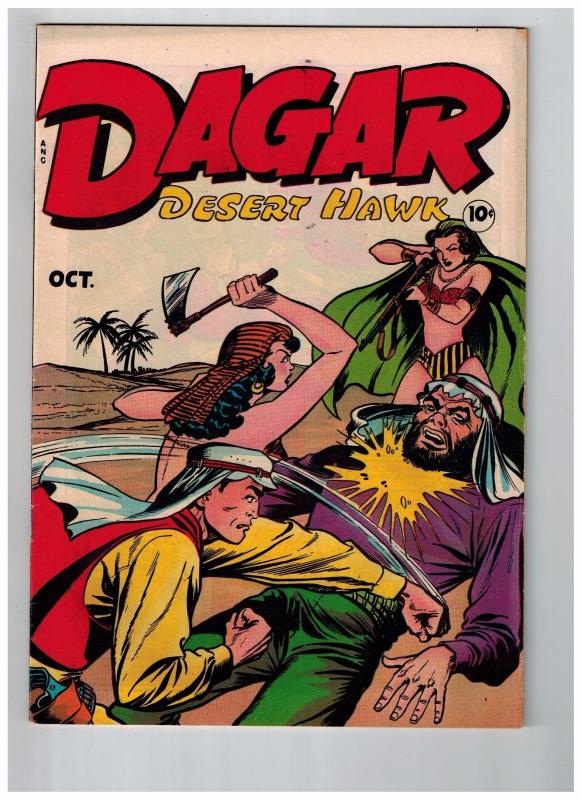 Dagar Desert Hawk # 20 VF/NM 1948 Fox Features GOLDEN AGE Comic Book Jungle JJ1