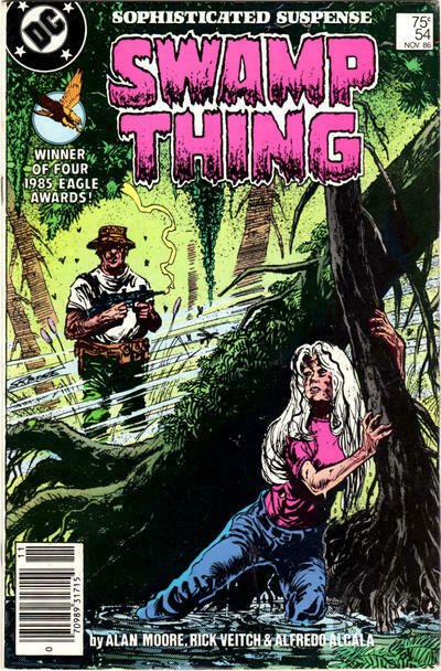 Swamp Thing (2nd Series) #54 (Newsstand) FN; DC | save on shipping - details ins