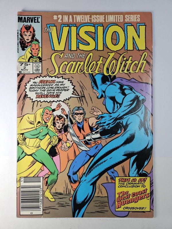 Vision and the Scarlet Witch (1985) #2, Comic Issues