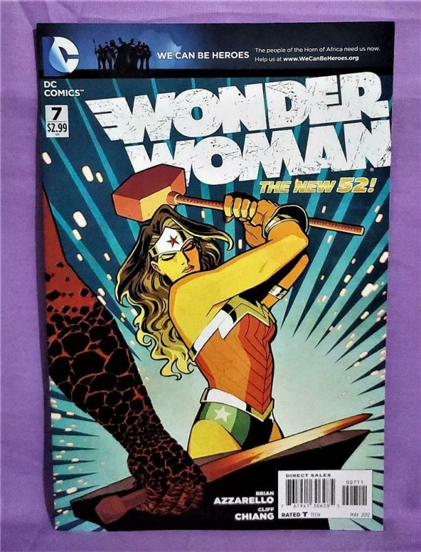 WONDER WOMAN #1 - 8 Cliff Chiang Brian Azzarello DC New 52 (DC, 2011)! 761941306285