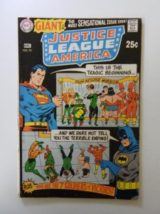Justice League of America #76 (1969) FN condition