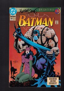 Batman #498 - SIGNED BY KELLEY JONES! (7.5) 1993