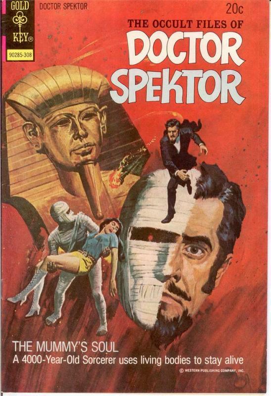 OCCULT FILES OF DOCTOR SPEKTOR 3 VF Aug. 1973 COMICS BOOK