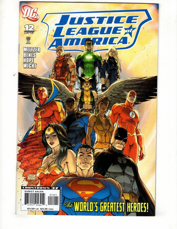 Justice League of America #12 Michael Turner Cover (2007) / ID#366