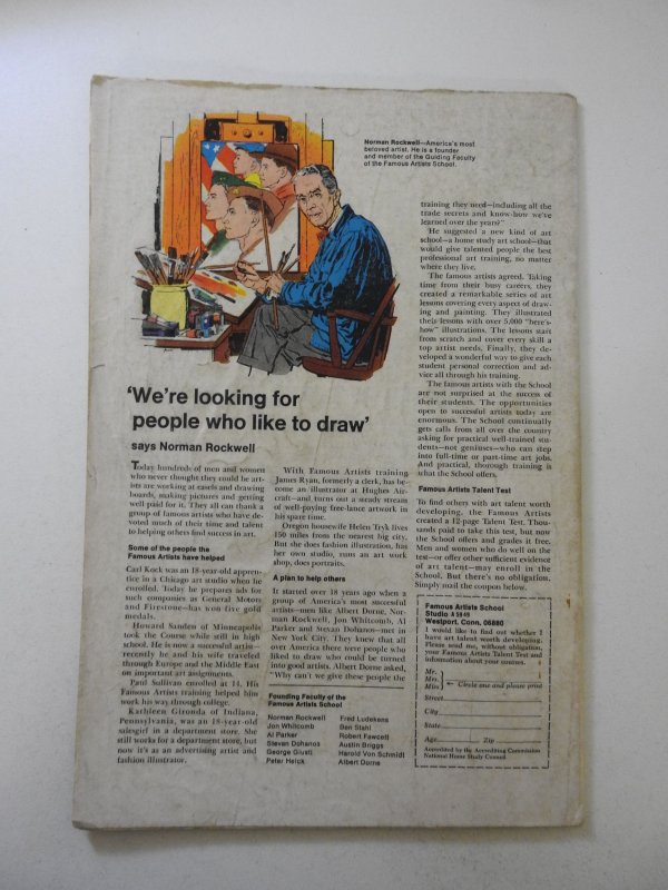 Sub-Mariner #10 (1969) GD/VG Condition moisture stains