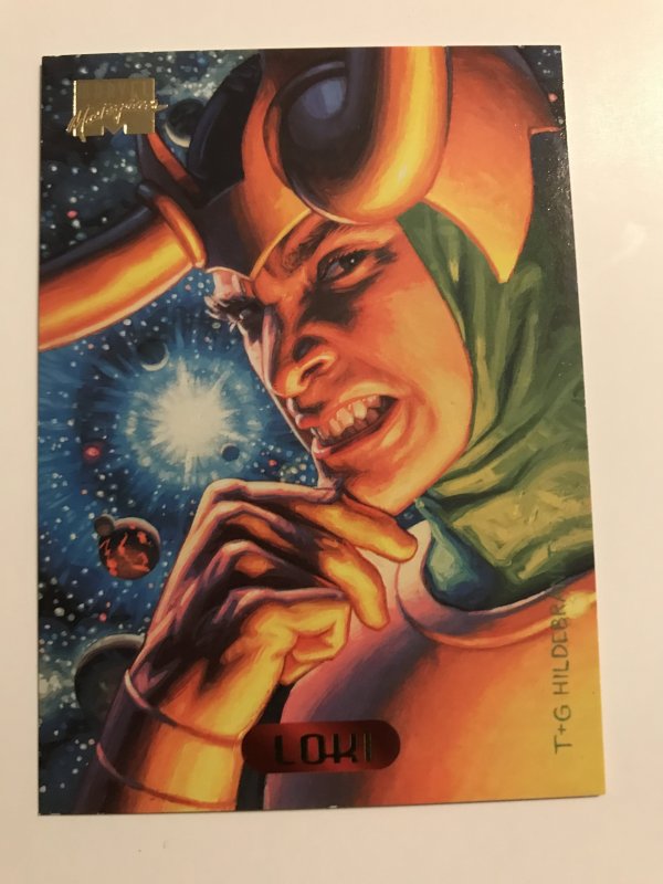 LOKI #68 card : 1994 Marvel Masterpieces, NM; Hilderbrandt art