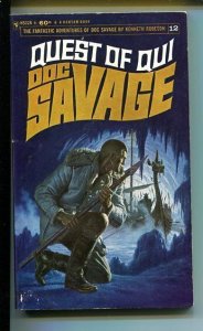 DOC SAVAGE-QUEST OF QUI#12-ROBESON-VG- JAMES BAMA COVER VG