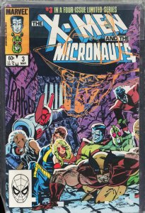 The X-Men and The Micronauts #3 (1984) Micronauts