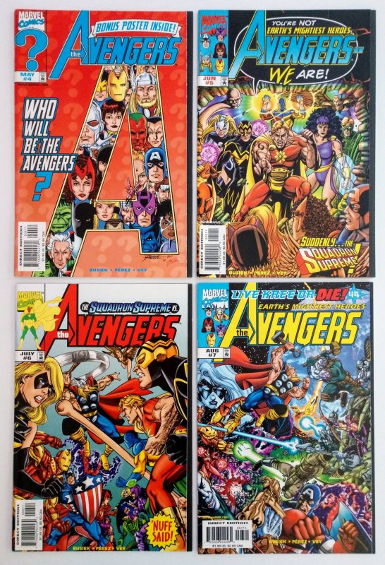 Avengers V3 1-11 12LOT, HIGH GRADE