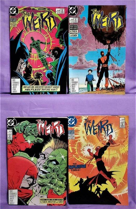 Jim Starlin THE WEIRD #1 - 4 Bernie Wrightson Justice League  (DC, 1988)!