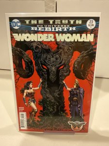 Wonder Woman #23  9.0 (our highest grade)  2017  Sharp Cover!