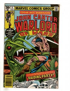 John Carter Warlord of Mars #4 (1977) EJ6