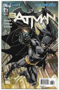 BATMAN#3B VF/NM 2011 SNYDER/CAPULLO DC COMICS THE NEW 52!