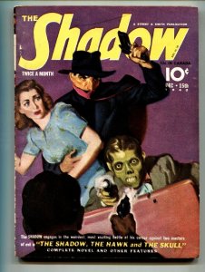 SHADOW 1940 Dec 15-high grade- STREET AND SMITH-RARE PULP vf