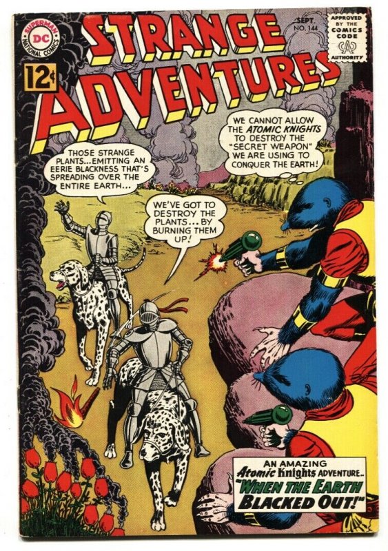 Strange Adventures #144 Only ATOMIC KNIGHTS cover 1962 FN 