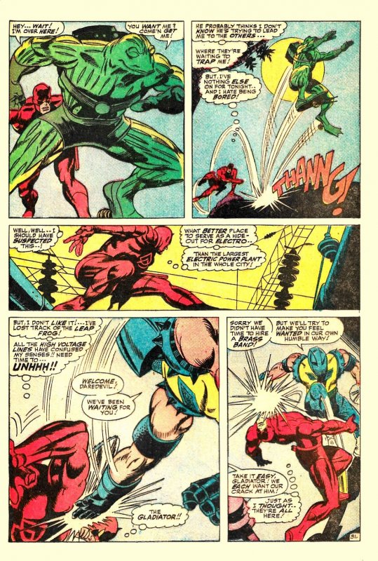 DAREDEVIL ANNUAL #1 (Sept1967) 7.5 VF- Stan Lee! Gene Colan! All New Material!