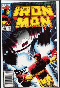 Iron Man #266 Newsstand Edition (1991) Iron Man