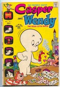 Casper and Wendy #1  1972 - Harvey  -VG - Comic Book