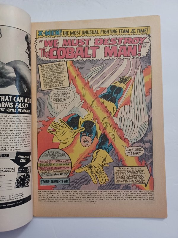 X-Men #79 - reprints X-Men #31 - 1972 - FN/VF