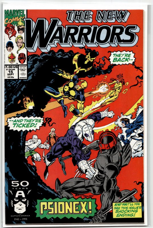 The New Warriors #15 (1991) New Warriors