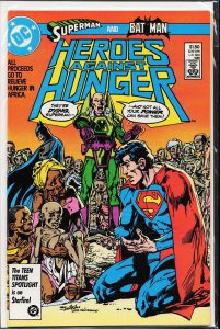 Heroes Against Hunger (1986) Superman