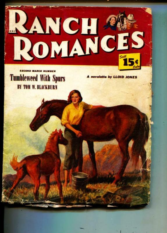 Ranch Romances-Pulp-7/8/1949-Lloid Jones-Tom W. Blackburn