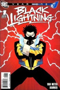 Black Lightning: Year One 1-A White Logo Edition FN