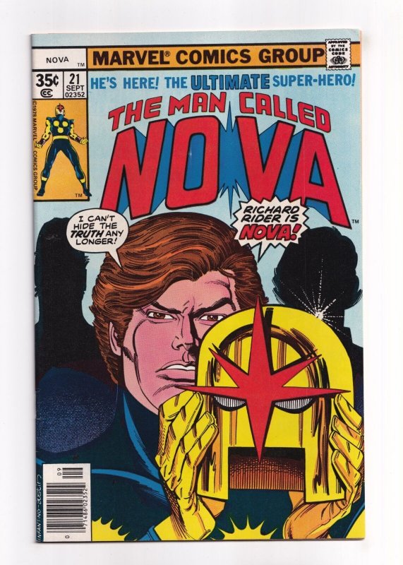 Nova #21 Marvel Comics 1978 High Grade VF/NM