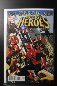 Age of Heroes #1 Direct Market Standard Cover (2010)