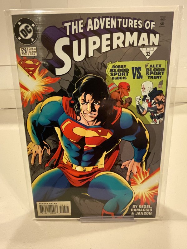 Adventures of Superman #526  9.0 (our highest grade)  1995