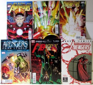 Avengers Lot 6 #3rd 51, 4th 4, 9, 11, 15, 24 2010 Marvel Captain America Comics