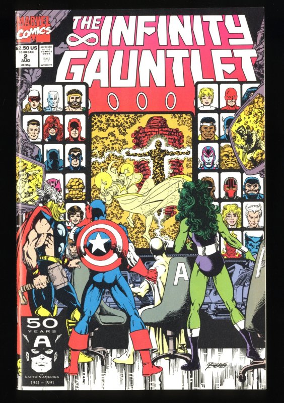 Infinity Gauntlet #2 NM- 9.2