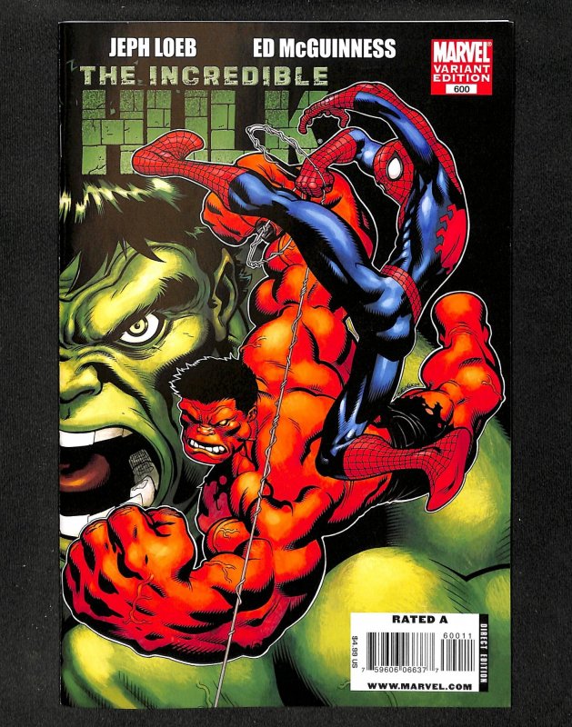 Incredible Hulk (1962) #600 Wraparound Cover Variant