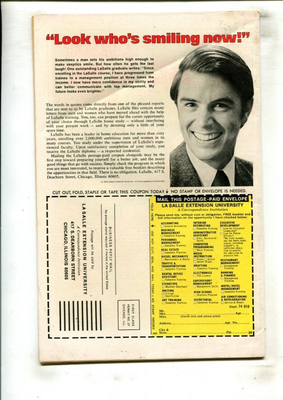 STRANGE TALES #184 (3.0) DR. STRANGE AND BARON MORDO!! 1976