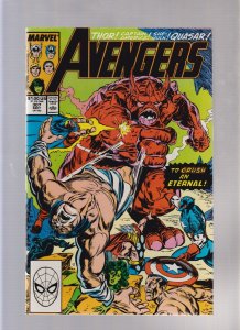 Avengers #307 - Tom Palmer Cover Art! (8.5) 1989