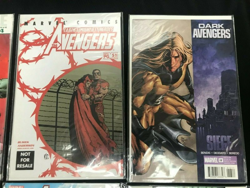 AVENGERS #12.1,4,51,13,15,12,3,2 8PC LOT (VF) DEODATO ART!! 2010