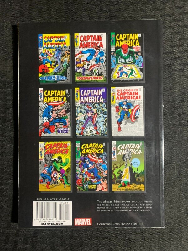 2014 CAPTAIN AMERICA Marvel Masterworks 3 SC VF 8.0 1st Marvel Comic