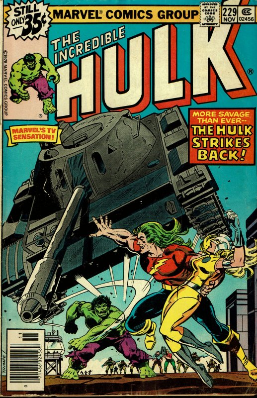 Incredible Hulk #229 - VG/FINE -  Doc Samson