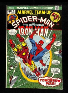 Marvel Team-up #9 Spider-Man Iron Man!