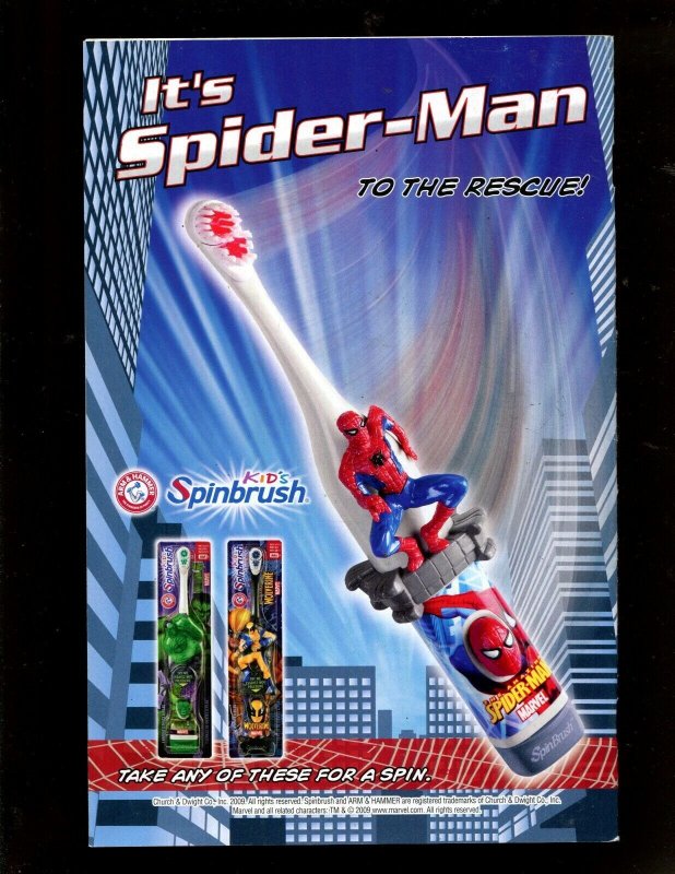 AMAZING SPIDER-MAN #614 (9.2) AUTOGRAPHED BY AZACETA 