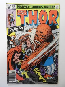 Thor #285 (1979) VG Condition