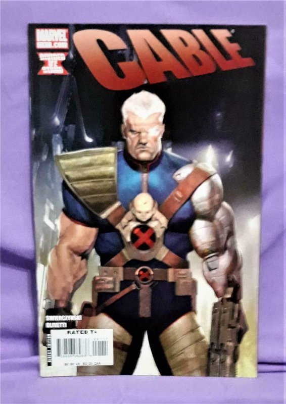 CABLE #1 Ariel Olivetti Messiah War Part 1 Duane Swierczynski (Marvel 2008)