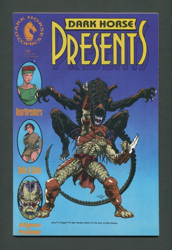 Dark Horse Presents #36  / 8.0 VFN  / October 1989