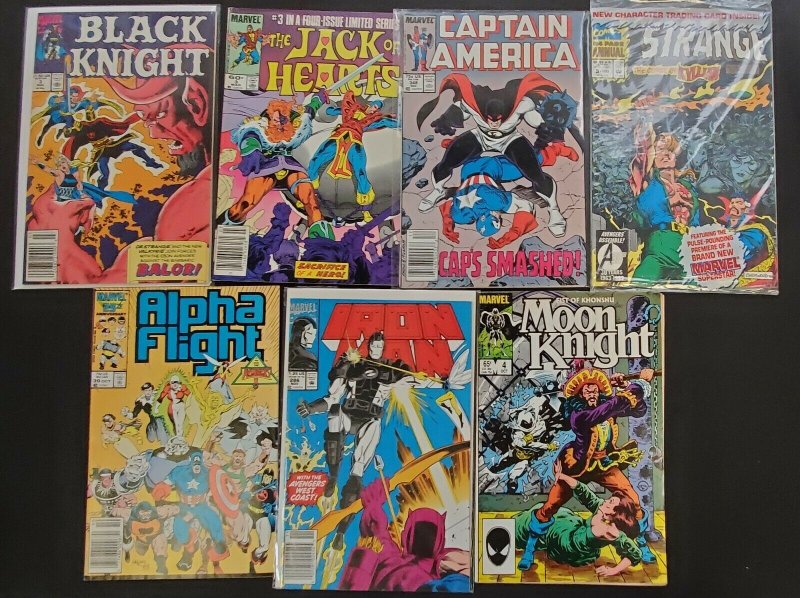 7PC MARVEL LOT (8.0) 1993