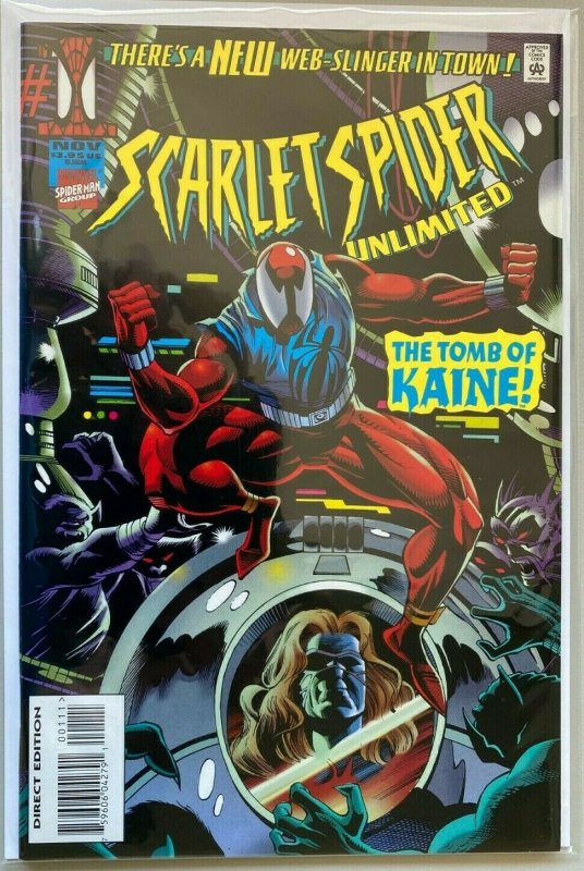 Scarlet Spider unlimited #1 8.5 VF+ (1995)