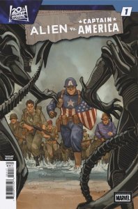 Alien vs. Captain America #1D VF/NM ; Marvel | 1:50 Variant Phil Noto
