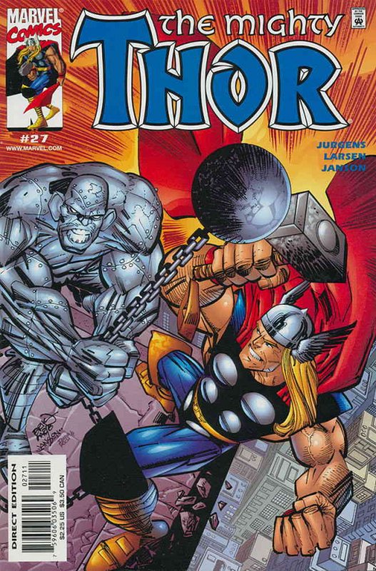 Thor (Vol. 2) #27 VF ; Marvel | Erik Larsen - Absorbing Man