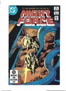 Night Force #8 through 14 Direct Edition (1983)
