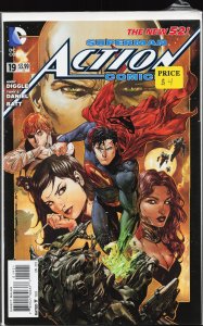 Action Comics #19 Variant Cover (2013) Superman