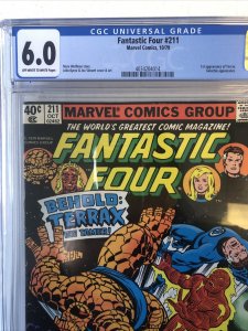Fantastic Four (1979) #211 (CGC 6.0 WP) John Byrne & Joe Sinnott